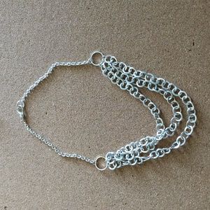 Silver necklace
